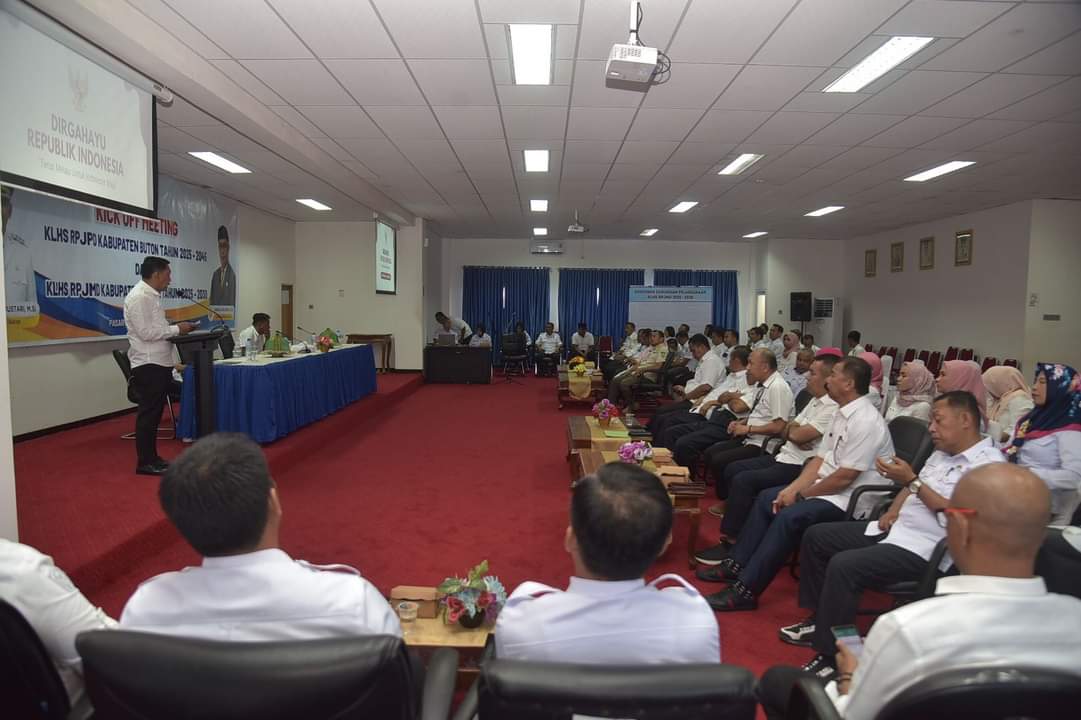 Pj. Bupati Buton Buka Kick Off Meeting KLHS RPJPD
