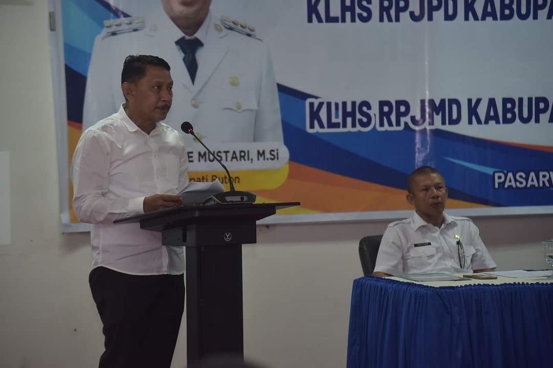 Pj. Bupati Buton Buka Kick Off Meeting KLHS RPJPD