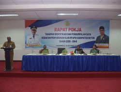 Pemkab Buton Gelar Rapat Pokja Tahapan Identifikasi dan Pengumpulan Data Penyusunan KLHS