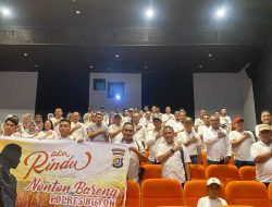 Pj. Bupati Buton dan Kapolres Nobar Film “Aku Rindu”