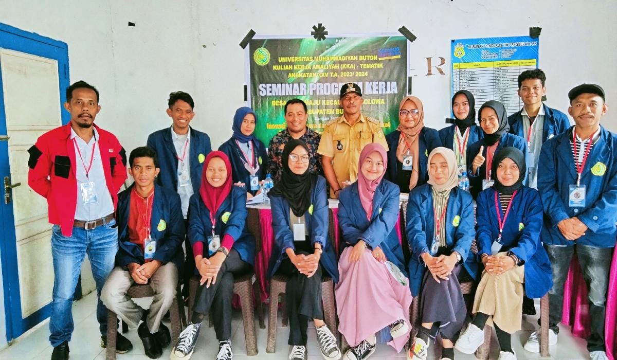 Mahasiswa KKA UM Buton Sukses Gelar Seminar
