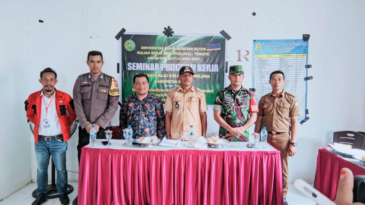 Mahasiswa KKA UM Buton Sukses Gelar Seminar Mahasiswa KKA UM Buton Sukses Gelar Seminar