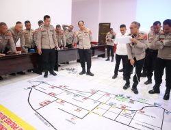 Polres Buton Gelar Tactical Floor Game untuk Kesiapan Pemilu 2024