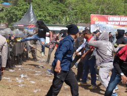 Polres Buton gelar Sispamkota antisipasi konflik jelang Pemilu 2024