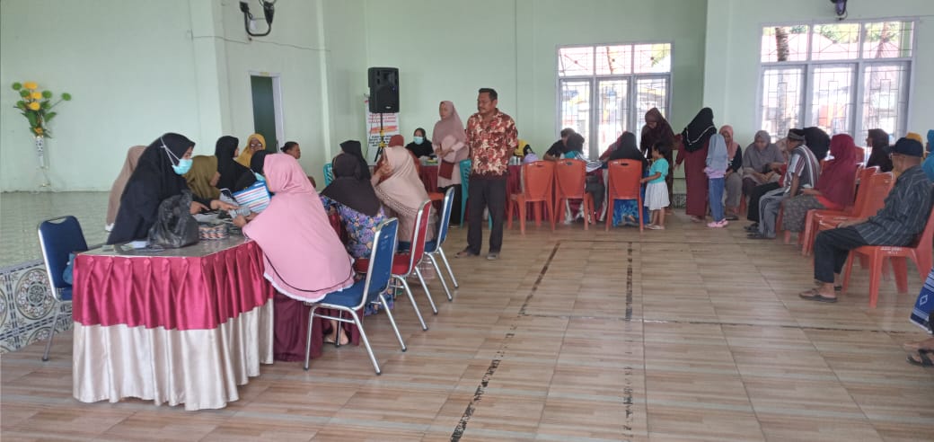 Warga Wabula Satu Antusias Ikuti Pemeriksaan Kesehatan Gratis yang Digelar Pemdes