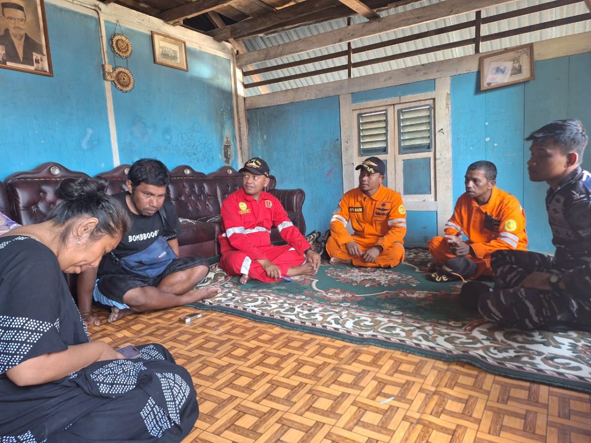 Pencarian ABK KM Sumber Rezeki 03 yang Diduga Jatuh di Perairan Tanjung Pemali Dihentikan