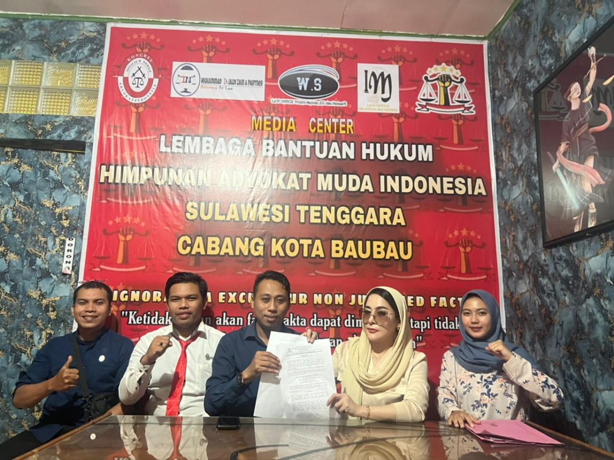 Diduga Istri Anggota DPRD Baubau Terlapor UU ITE