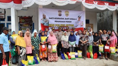 Rakor Bin SDM, Polres Buton Gelar Baksos