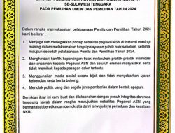 Jelang Masa Kampanye, Pj. Gubernur Sultra Ingatkan Netralitas ASN Berlaku Hingga di Luar Jam Kerja