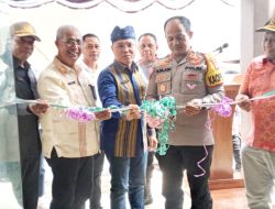 Kapolres Buton Resmikan Gedung Pelayanan Hukum Polres Buton