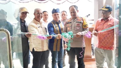 Kapolres Buton Resmikan Gedung Pelayanan Hukum Polres Buton