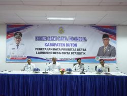 Pemkab Buton Gelar Forum Satu Data Indonesia dan Launching Desa Cinta Statistik