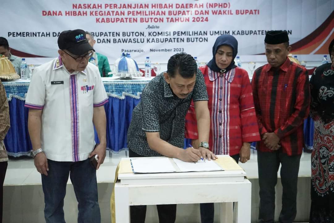 NHPD KPUD dan Bawaslu Buton Ditetapkan