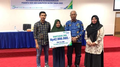 BPJS Ketenagakerjaan Non ASN Jadi Perhatian Pemkab Buton