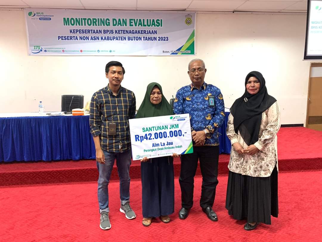 BPJS Ketenagakerjaan Non ASN Jadi Perhatian Pemkab Buton