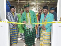 Sekda Resmikan Galampa Tanah Siotapina