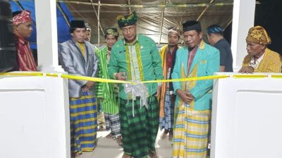 Sekda Resmikan Galampa Tanah Siotapina