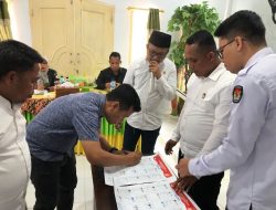 KPU Busel Gelar Finalisasi Data Baleg Lewat Rakor