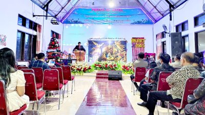 Ratusan Umat Kristiani di Buton Rayakan Natal 2023