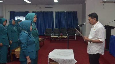 Pj. Bupati Lantik Pengurus TP PKK Kabupaten Buton