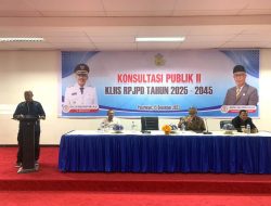 Sekda Buton Pimpin Rapat Analisis Proyeksi Konsultasi Publik II KLHS RPJPD 2025-2045