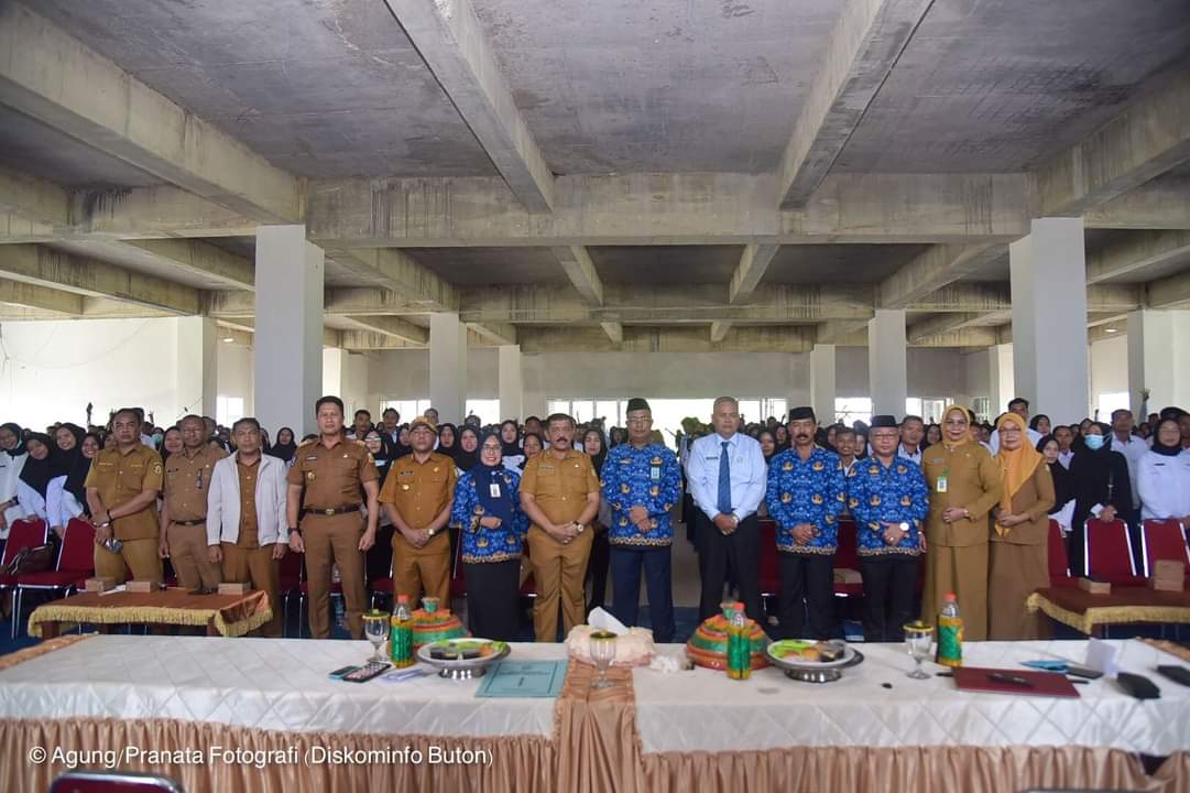 Sekda Buton Buka Orientasi Pengenalan Nilai dan Etika P3K Kab. Buton