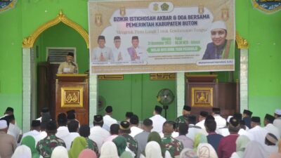 Sambut Tahun Baru 2024 Pemkab Buton Gelar Doa Bersama