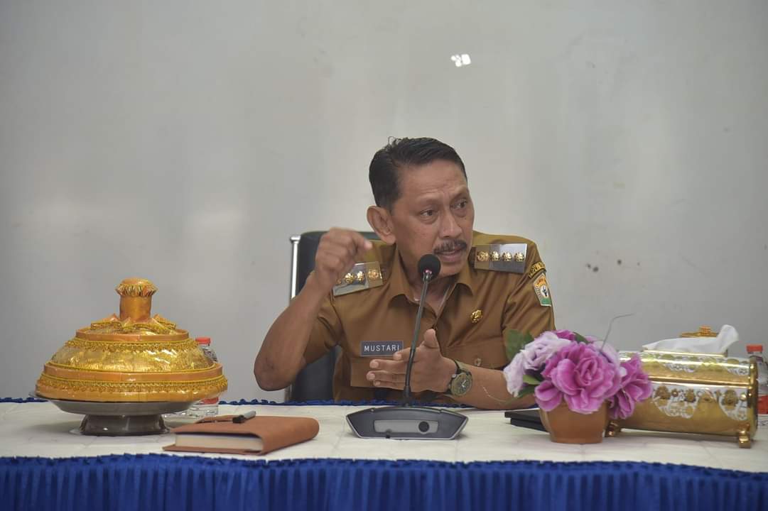 Usai Libur, Pj. Bupati Buton Gelar Rapat bersama OPD