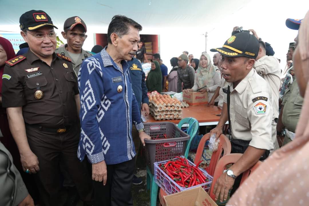 Pemkab Buton Gandeng Pemprov Gelar Gerakan Pangan Murah di Wabula