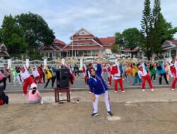 Pemkab Buton Gelar Senam Jantung Sehat Bersama Masyarakat