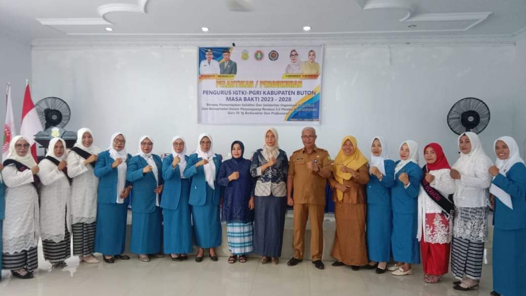 Pengurus IGTK-PGRI Buton Dikukuhkan