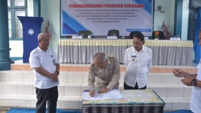 Pemkab Buton Teken MoU dengan Poltekkes Kemenkes Kendari