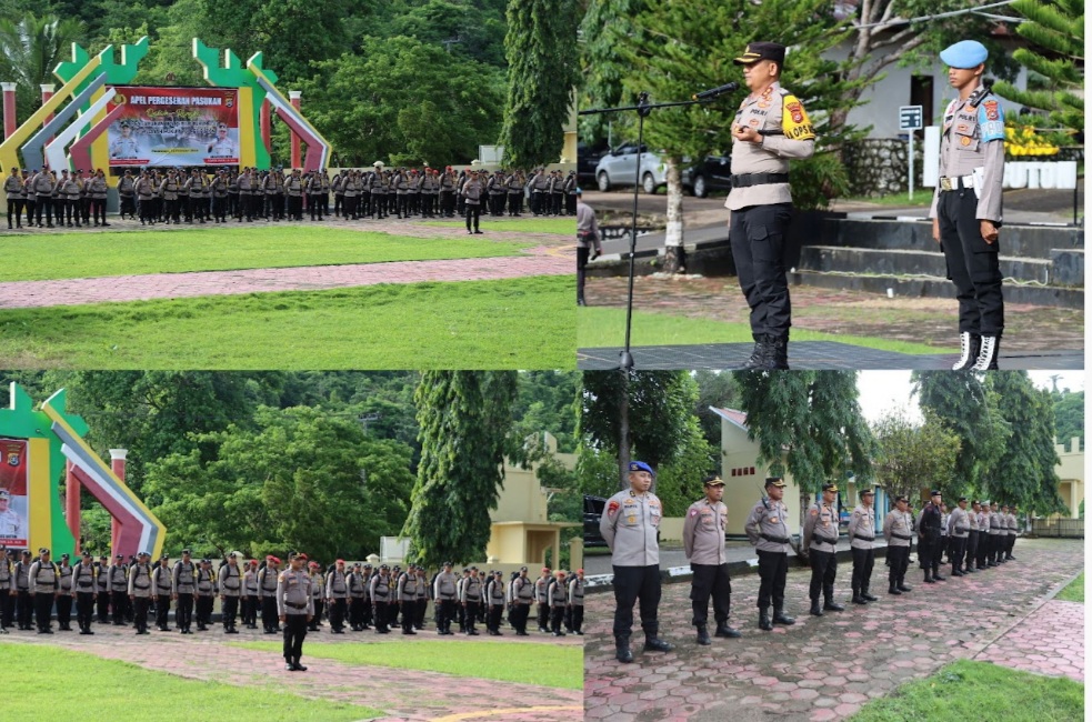 Kapolres Buton Terjunkan 315 Personil Amankan TPS