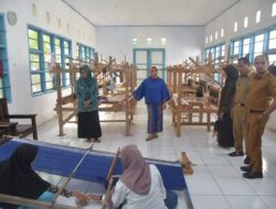 Ketua Dekranasda Buton Kunjungi IKM Wabula
