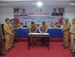 Pemkab Buton Teken NHPD Pengamanan Pemilu