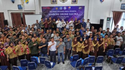 TNI AU Haluoleo Undang Dinas Terkait Hadiri Jambore Drone Sultra