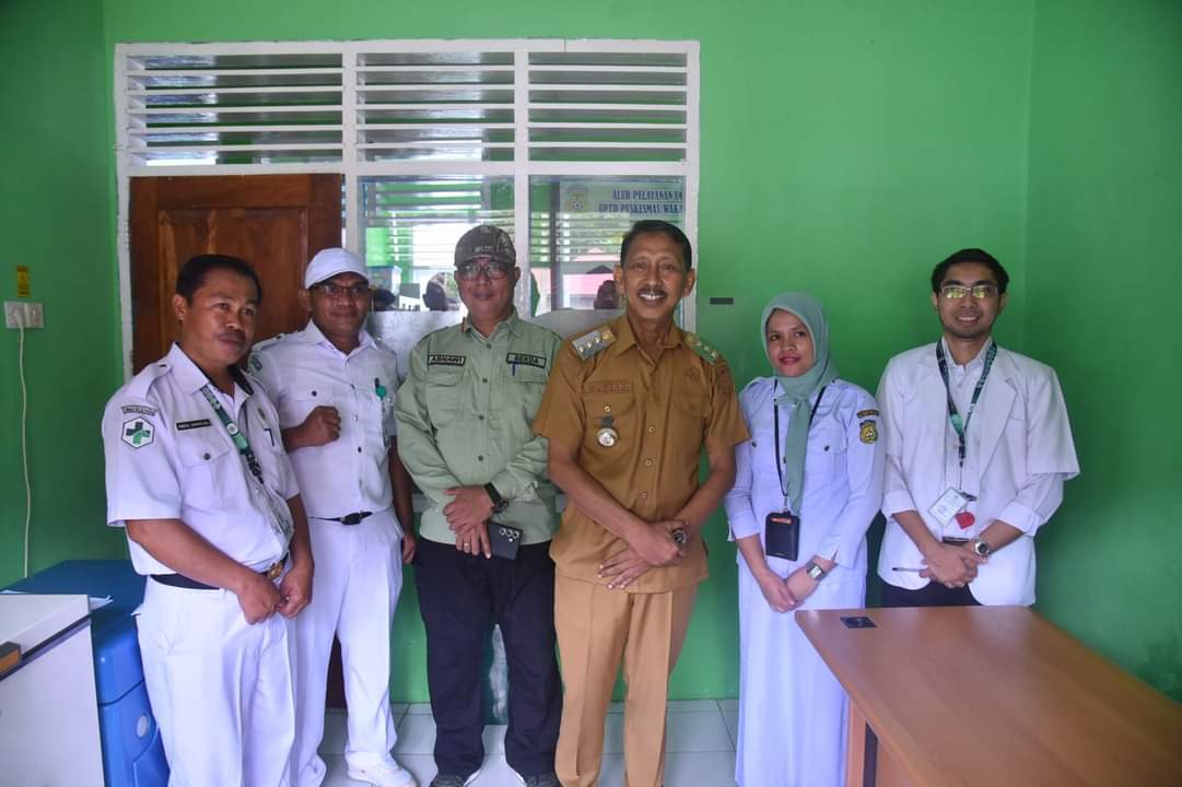 Pj. Bupati Buton Kunker di Puskesmas Wakaokili Pj. Bupati Buton Kunker di Puskesmas Wakaokili