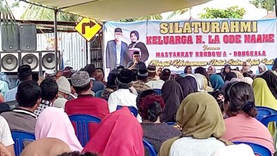 Gelar Silaturahim di Desa Kondowa, H La Ode Nane Nyatakan Diri Siap Maju Jadi Calon Bupati Buton