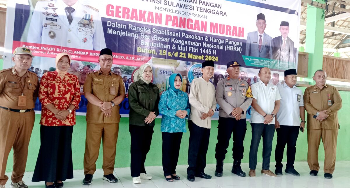 Tekan Inflasi, Pemkab Buton Gandeng Pemprov Sultra Gelar Gerakan Pangan Murah Tekan Inflasi, Pemkab Buton Gandeng Pemprov Sultra Gelar Gerakan Pangan Murah