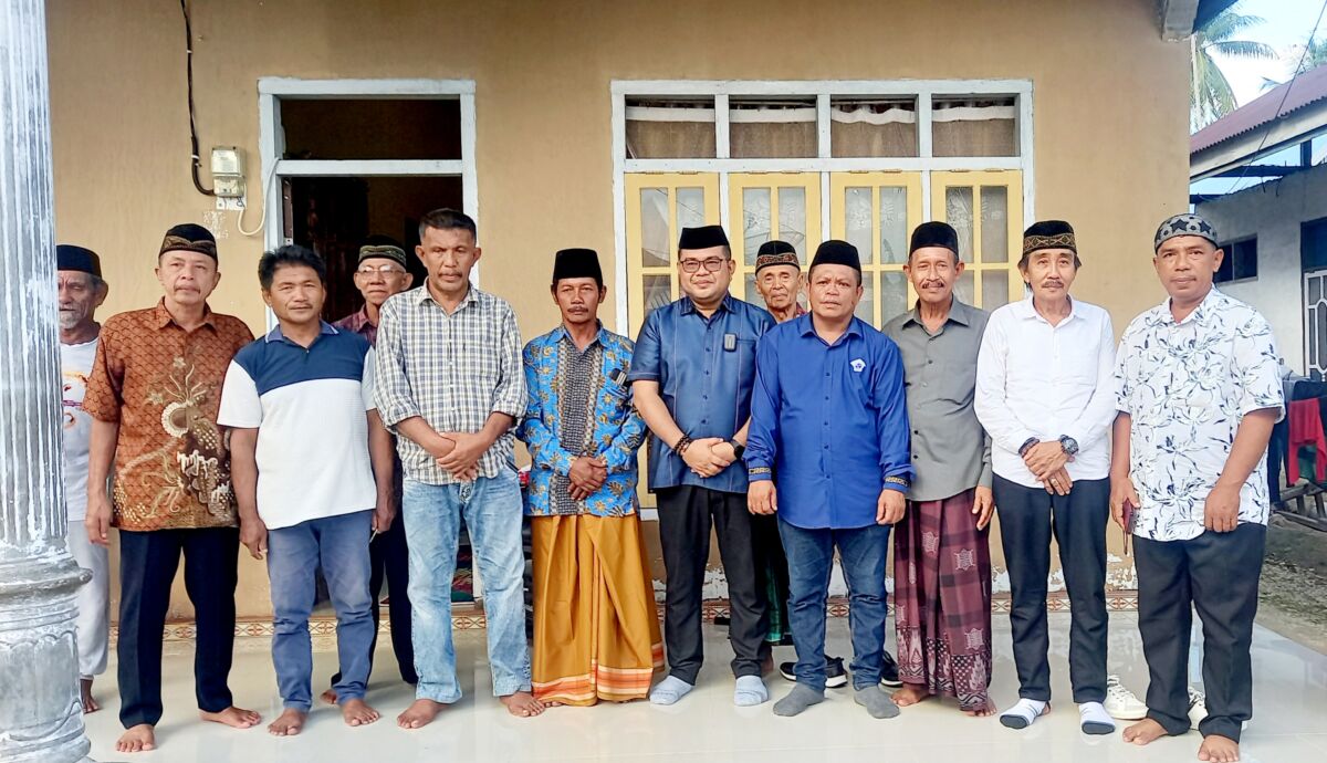 Silaturahim Perdana, Balon Bupati Arimusdi - Rafiun (Arif) Koja-Koja dengan Warga di Siotapina
