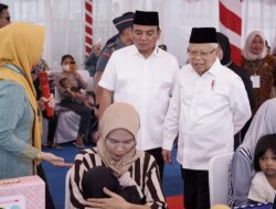 Wapres Tinjau Penanganan Stunting di Kendari