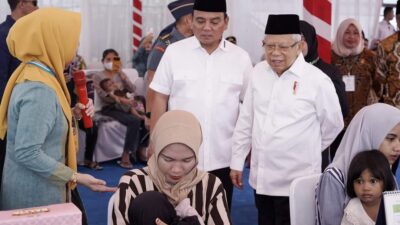 Wapres Tinjau Penanganan Stunting di Kendari