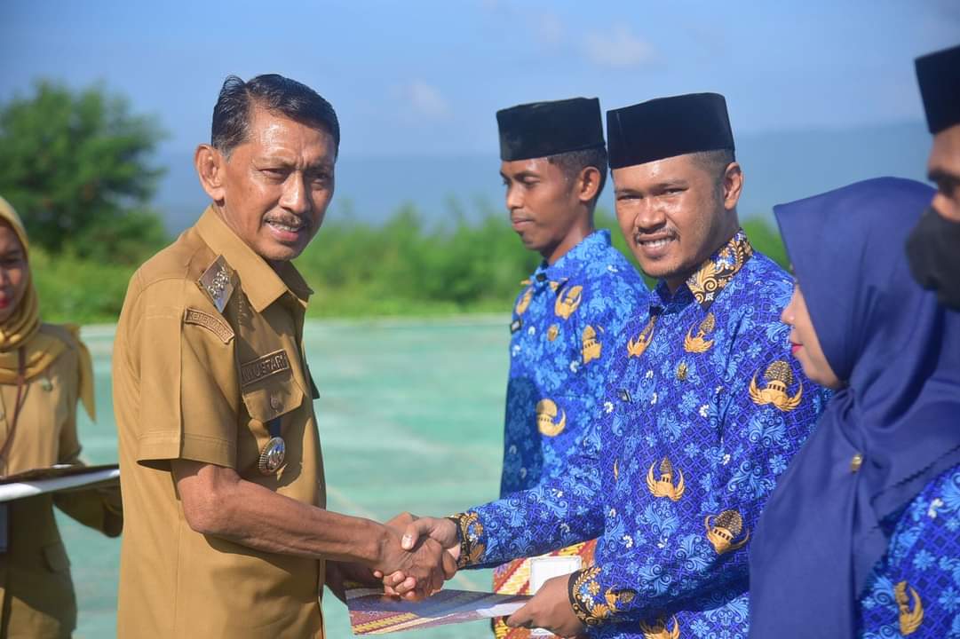 436 CPNS dan P3K di Buton Terima SK