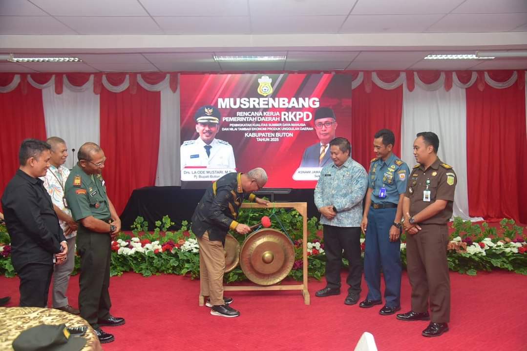 Sekda Buton Buka Musrenbang RKPD 2025