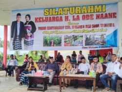 Didampingi Petinggi Parpol, Balon Bupati Buton H La Ode Naane Silahturahmi di Wolowa