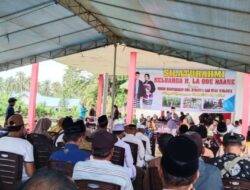 Mantap Nyalon Bupati Buton, H La Ode Naane Silaturahim dengan Masyarakat Wolowa