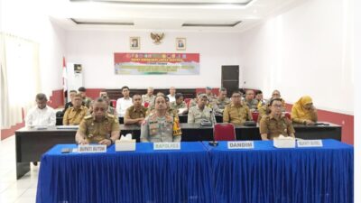 Idul Fitri, Polres Buton Gelar Rakor Kesiapan Linsek Jelang Operasi Ketupat 2024