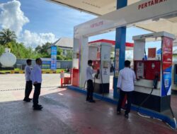 Polres Buton Sidak Pertamina H Rauf Gapulu