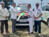Pj Bupati Buton Serahkan Bantuan Delapan Mobil Ambulans untuk Puskesmas