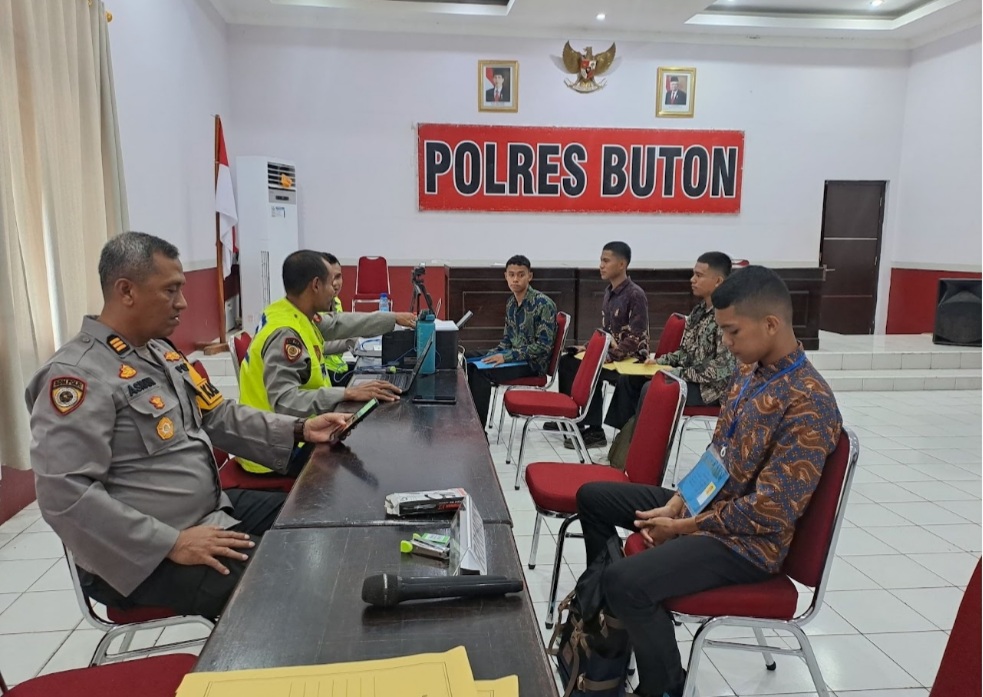 Polres Buton Kembali Buka Pendaftaran Anggota Polri